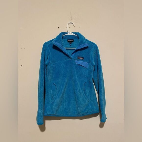 Patagonia Snap-T Pullover Sweater Jacket Teal XS - Picture 1 of 10